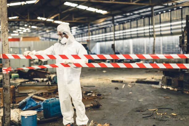 Professional Biohazard technician working in Bridgeport, NE
